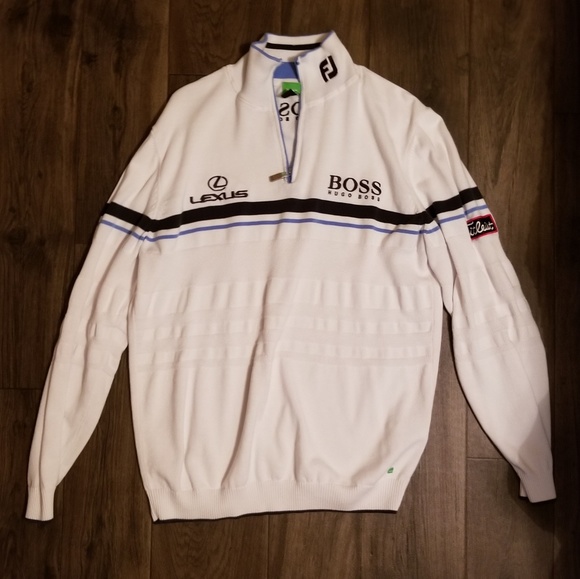 boss golf sweaters